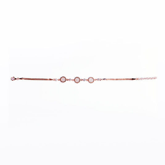 RoseGold Sunflower Bracelet