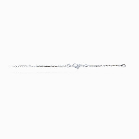 Heart Bling Zirconium Bracelet