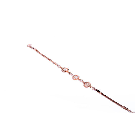 RoseGold Sunflower Bracelet
