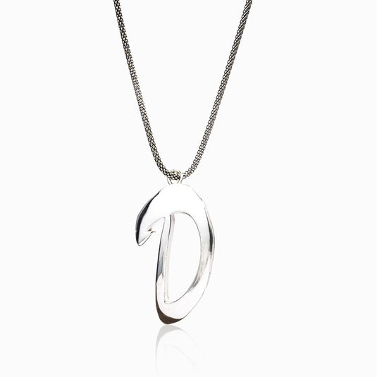 D Alphabet Pendant