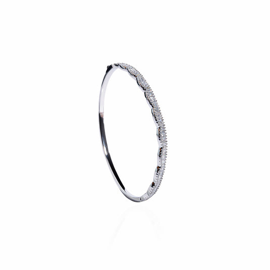 Tri Zircon Studded Bracelets