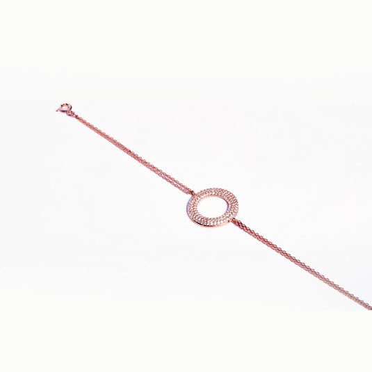 RoseGold Ring Bracelet