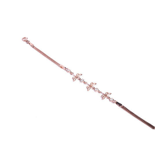 Rosegold Butterfly Charm Bracelets