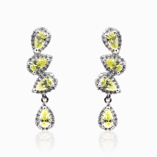 Yellow Droplet Danglers