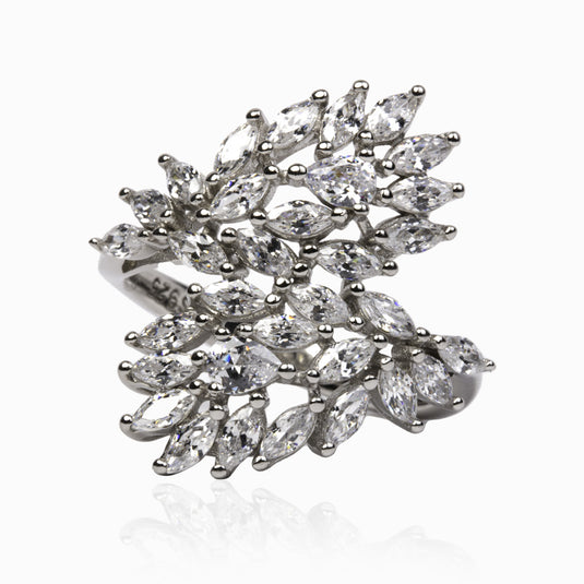 Bride Luxury Cubic Zircon Touch Ring