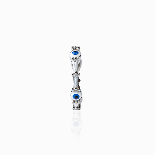 Evil eye Egyption Zirconium Band Ring