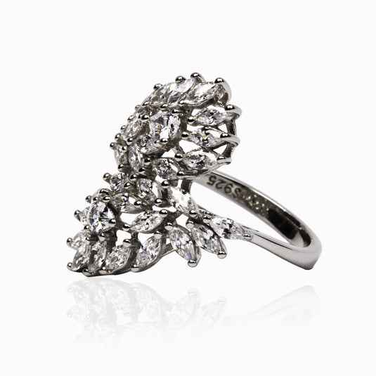 Bride Luxury Cubic Zircon Touch Ring
