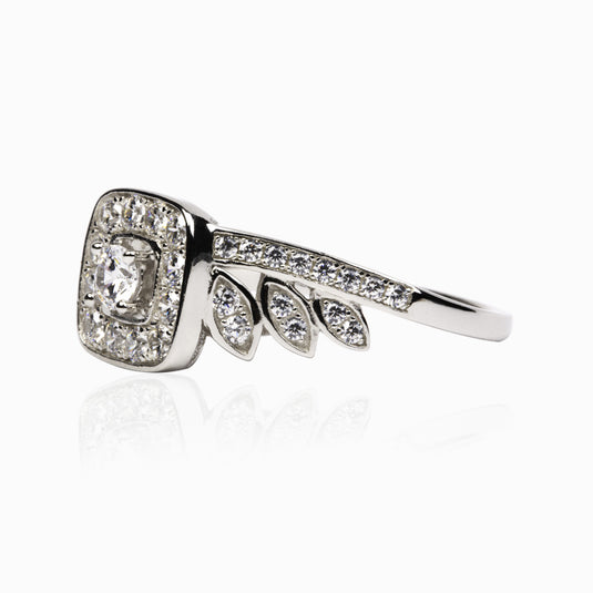 Zircon Cluster SIGNET Ring