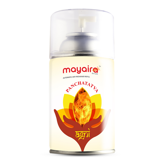 Panchatatva Agni | Aerosol Automatic Air Freshener Refill | Long-Lasting Odour Eliminator for Home & Office | (300ml)