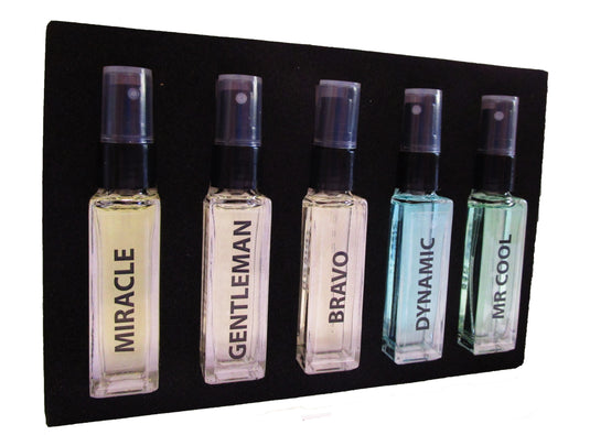 Maayas Denim Series Tester Kit Men's Perfume - 40 ml (5 * 8 ml each)