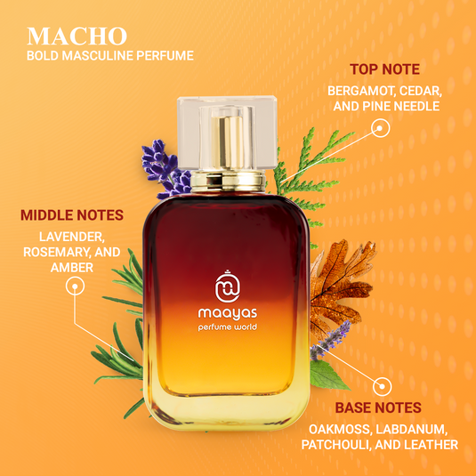 Macho- Gold Series Perfume Men's
