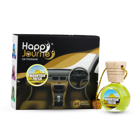 HAPPY JOURNEY CAR AIR FRESHENER - Mountain Fresh