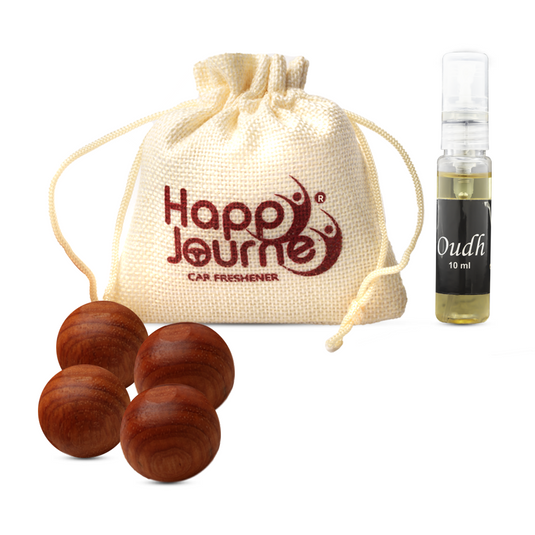 HAPPY JOURNEY POTLI CAR AIR FRESHENER -Royal Oudh