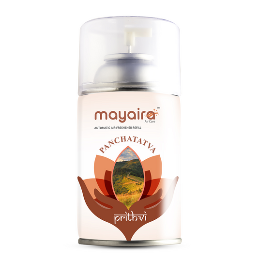 Panchatatva Prithvi | Aerosol Automatic Air Freshener Refill | Long-Lasting Odour Eliminator for Home & Office | (300ml)