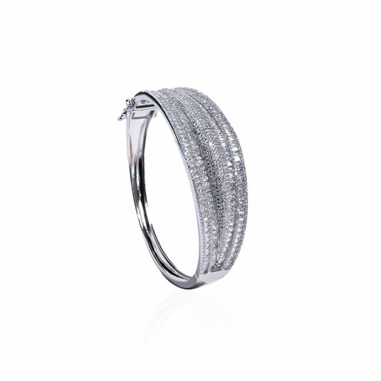 Infinity Band Zircon studded Bracelet