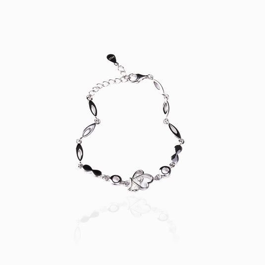 Butterfly Loop Zarconium Bracelet