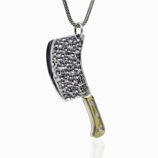 Shi Ba Zi Zuo (Caidao) Pendant