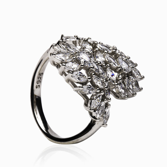 Bride Luxury Cubic Zircon Touch Ring