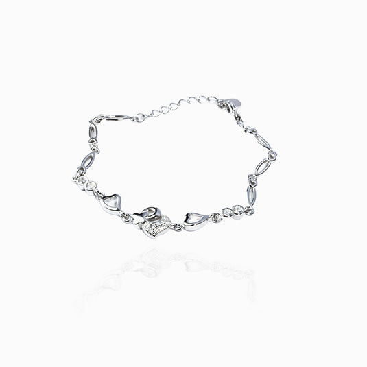 Heart Blings Zirconium Bracelet