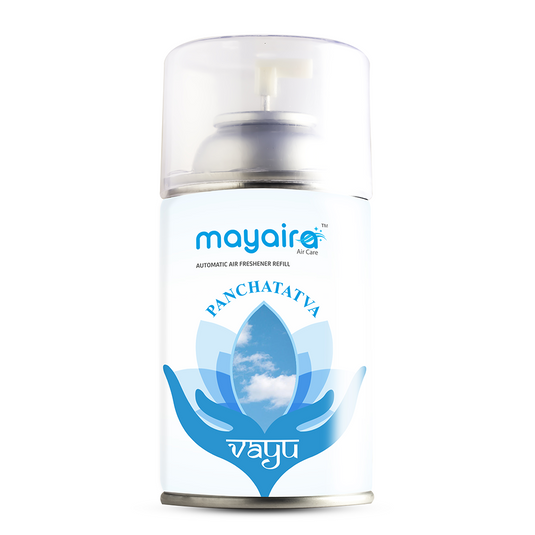 Panchatatva Vayu | Aerosol Automatic Air Freshener Refill | Long-Lasting Odour Eliminator for Home & Office | (300ml)