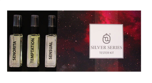 Maayas Silver Series Tester Kit Women's Perfume - 40 ml (5 * 8 ml each)