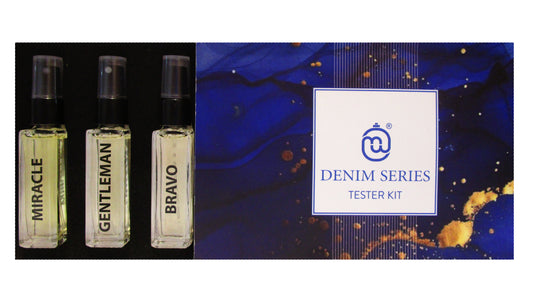 Maayas Denim Series Tester Kit Men's Perfume - 40 ml (5 * 8 ml each)