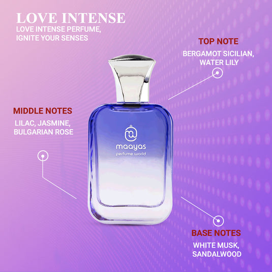 Love Intense - Silver Series Perfume Men's