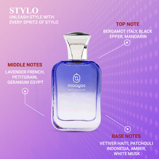 Stylo - Silver Series Perfume Men's