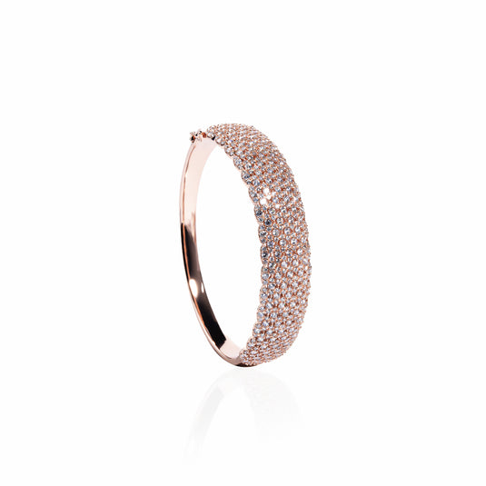 Swiss  RoseGold Zircon Stone Bracelet