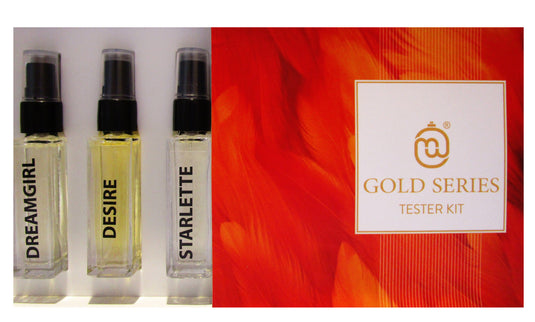 Maayas Gold Series Tester Kit Women's Perfume - 40 ml (5 * 8 ml each)